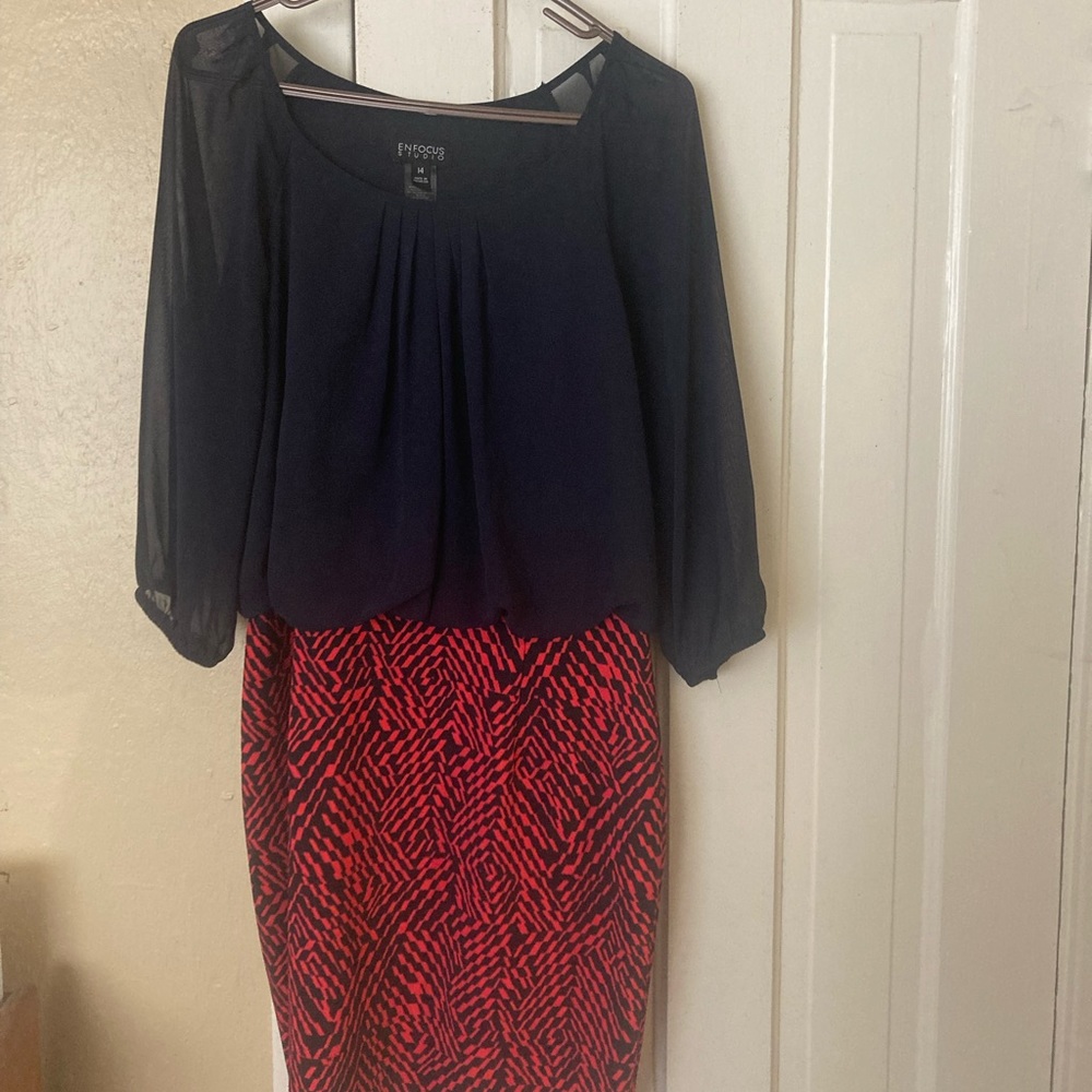 En Focus size 14 dress